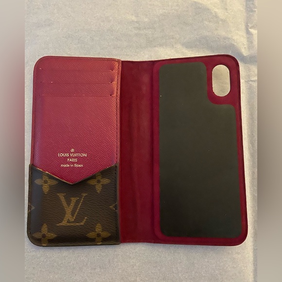Louis Vuitton Monogram iPhone X Phone Case / Wallet - Picture 4 of 6